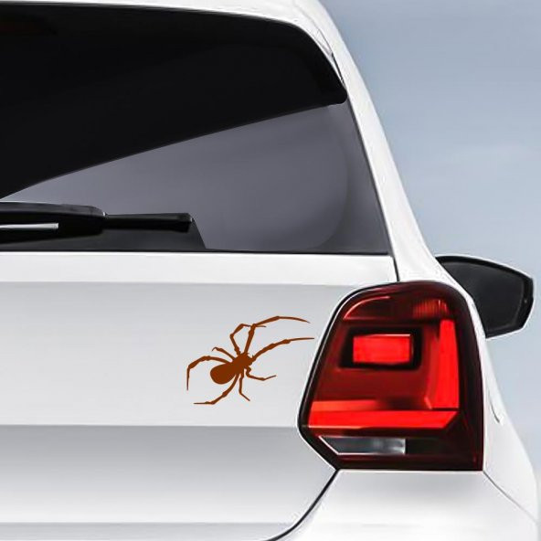 Zehirli Örümcek Sticker, Oto, Araba, Araç, Etiket, Aksesuar, Tuning, Modifiye, Arma - 3