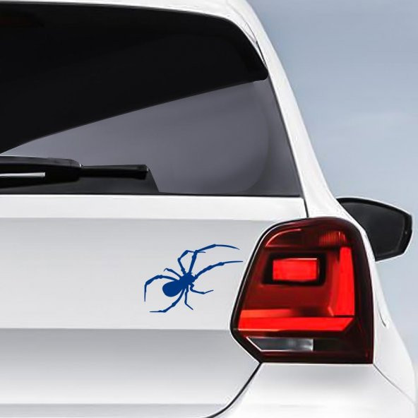 Zehirli Örümcek Sticker, Oto, Araba, Araç, Etiket, Aksesuar, Tuning, Modifiye, Arma - 5