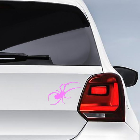 Zehirli Örümcek Sticker, Oto, Araba, Araç, Etiket, Aksesuar, Tuning, Modifiye, Arma - 6