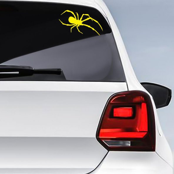 Zehirli Örümcek Sticker, Oto, Araba, Araç, Etiket, Aksesuar, Tuning, Modifiye, Arma - 7