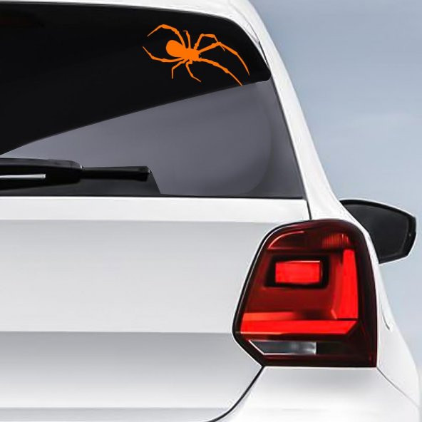 Zehirli Örümcek Sticker, Oto, Araba, Araç, Etiket, Aksesuar, Tuning, Modifiye, Arma - 9