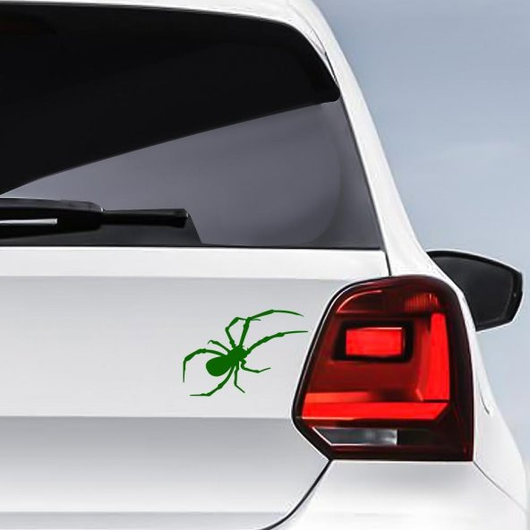 Zehirli Örümcek Sticker, Oto, Araba, Araç, Etiket, Aksesuar, Tuning, Modifiye, Arma - 10
