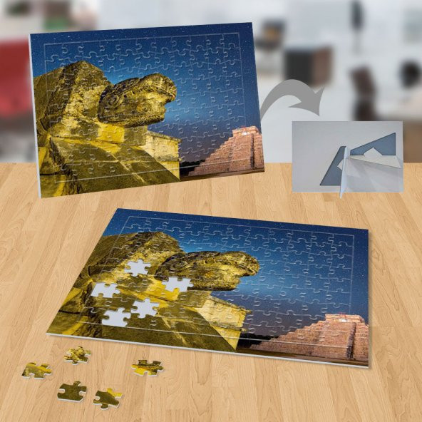 Maya Piramitleri Chichen Itza Piramidi 99 Parça Puzzle Yapboz-p016