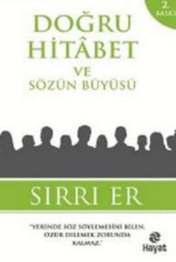 Doğru Hitabet ve Sözün Büyüsü Sırrı Er- Kitap