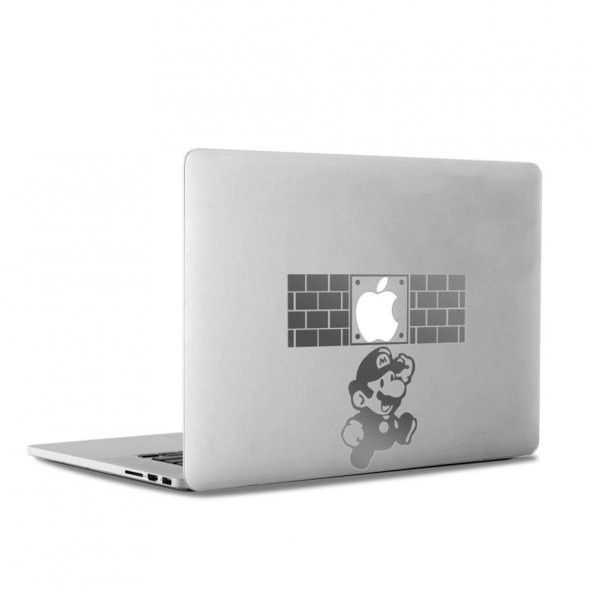 Super Mario Bros Mac Book Laptop Sticker, Etiket, Çıkartma - 4