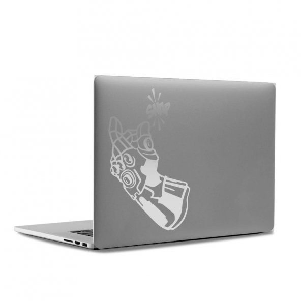 Thanos Eldiveni The Decimation Snap Hareketi, Parmak Şıklatma, Bilgisayar, Laptop, ipad, Sticker - 4