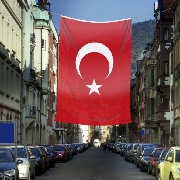 Ay Yıldız - Türkiye Bayrağı - Bayrak 400x600 cm -4x6 metre - Raşel Kumaş