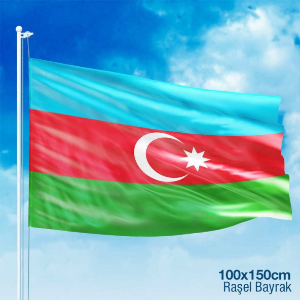 Azerbaycan Cumhuriyeti Bayrağı -100x150cm Bayrak