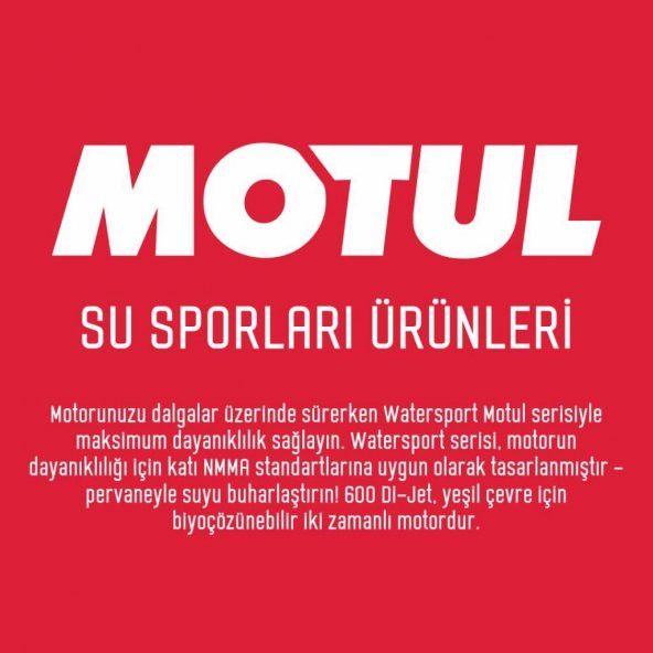 Motul Suzuki Marine 4T SAE 10W-40 1 Lt Tekne Motor Yağı (4 Adet) - Resim 5