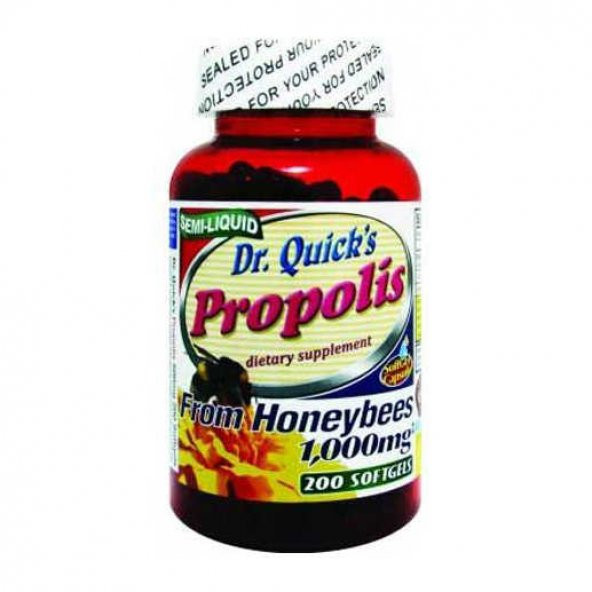 Dr Quicks PROPOLİS 1000 mg 100 Softgel