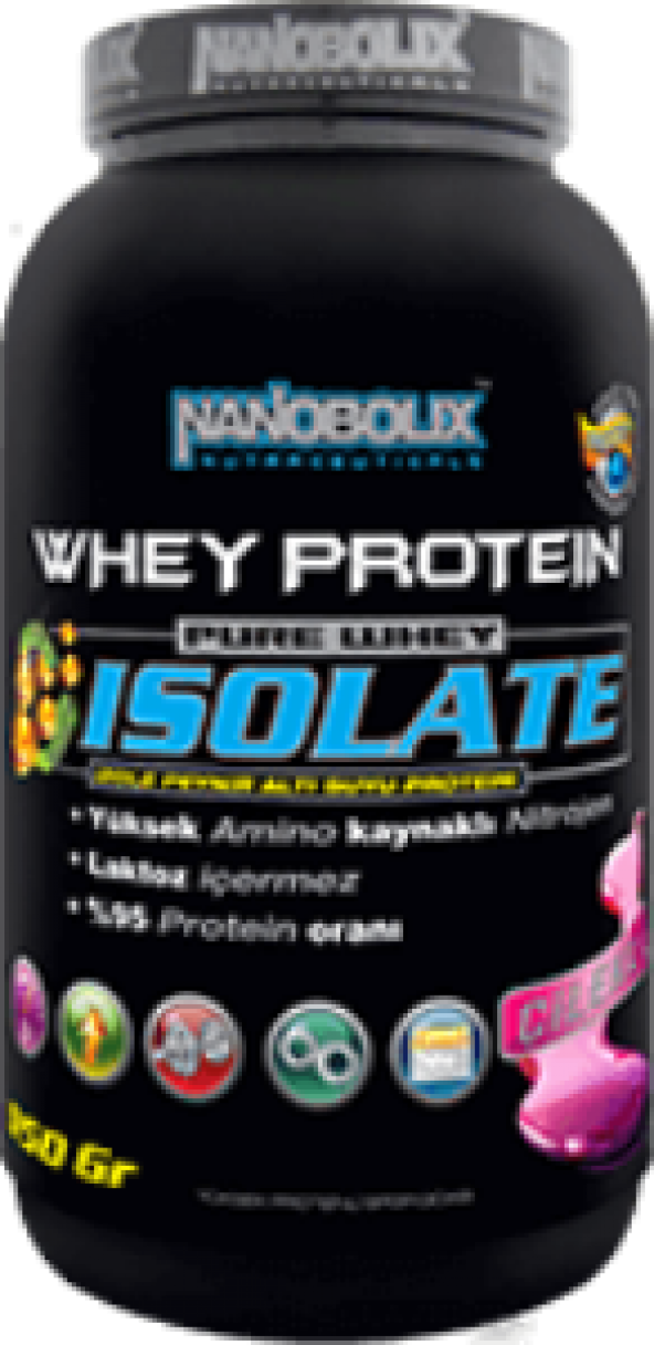 Nanobolix Whey Protein Complex IZOLE + Konsantre Whey Protein 950gr ÇİLEKLİ