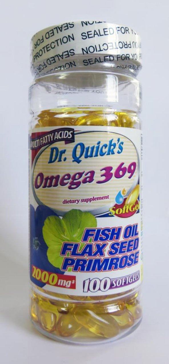 Dr. Quicks OMEGA 3,6,9-100 SOFTJEL