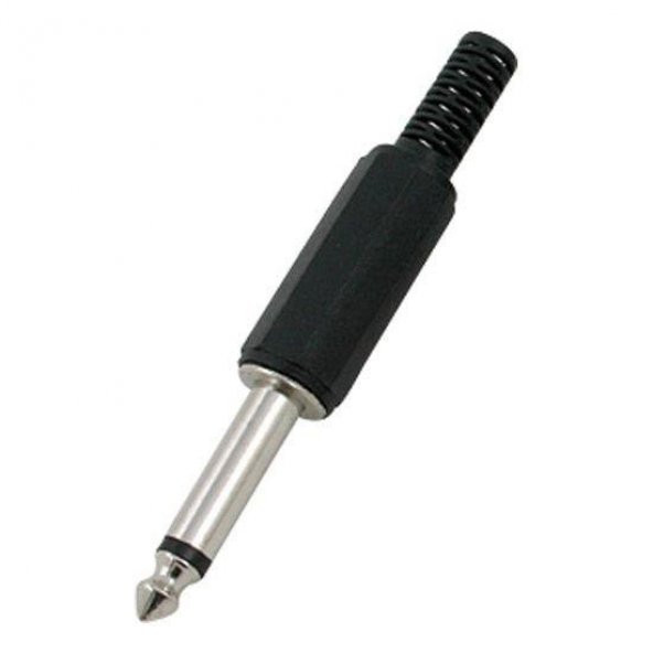 Swat F0008 6.3mm Mono Gitar Jak Erkek Plastik