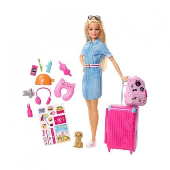 FWV25 Barbie Seyahatte ve Aksesuarları/Barbie Seyahat