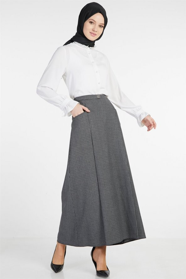 Tuğba Etek-Siyah TK-Z8625-09 - 4