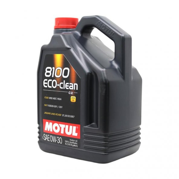 Motul 8100 Eco-Clean 0W-30 5 Lt Tam Sentetik Motor Yağı (4 Adet) - 3