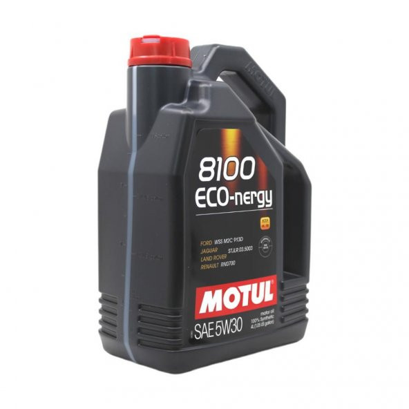 Motul 8100 Eco-nergy 5W-30 4 Lt Tam Sentetik Motor Yağı (4 Adet) - Resim 2