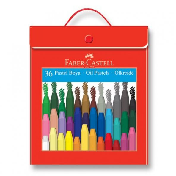 Faber Castell 36 Renk Pastel Boya Çantali