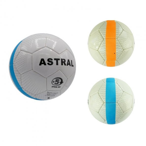 Delta Astral Makine Dikişli 5 No Futbol Topu 2 Renk