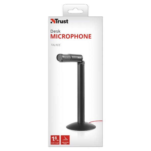 Trust 21673 Talkee Mini Masaüstü Mikrofon - 5