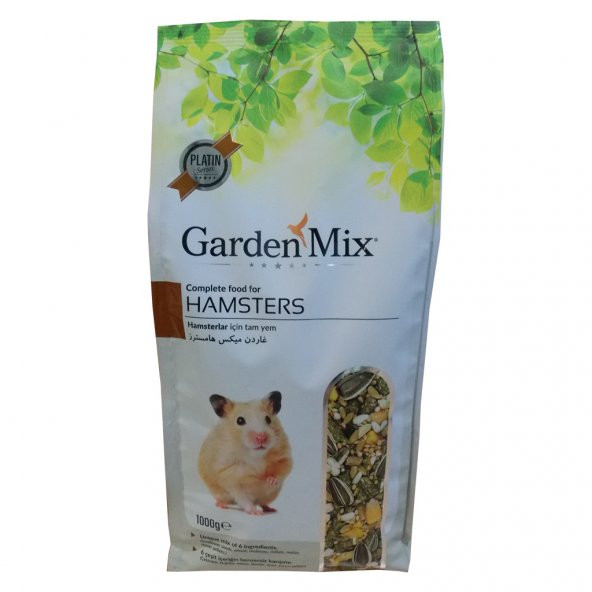 Gardenmix Platin Hamster Yemi 1 kg. Skt:09/2024