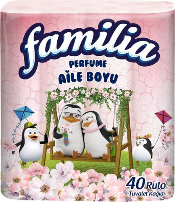Familia Parfümlü Tuvalet Kağıdı Aile Boyu 40 rulo