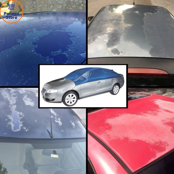 Oto Branda Araç Araba Güneş Kış Brandası Güneşlik Örtüsü Siperlik - 4