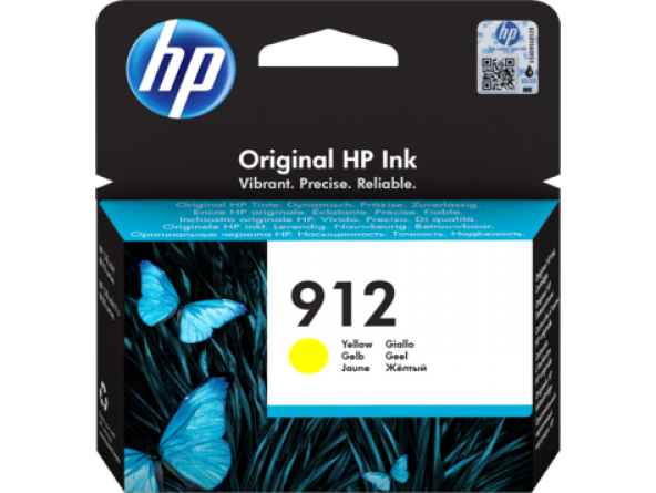 HP 3YL79AE Orjinal Sarı Kartuş 912