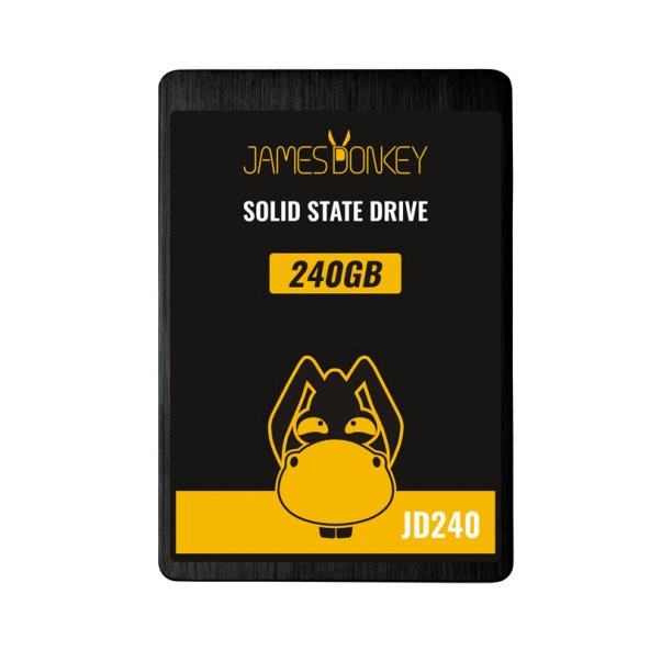 James Donkey JD240 240GB 3D Nand 2.5" 560MB-500MB/sn SSD Disk - 3 Yıl Birebir Değişim Garantisi