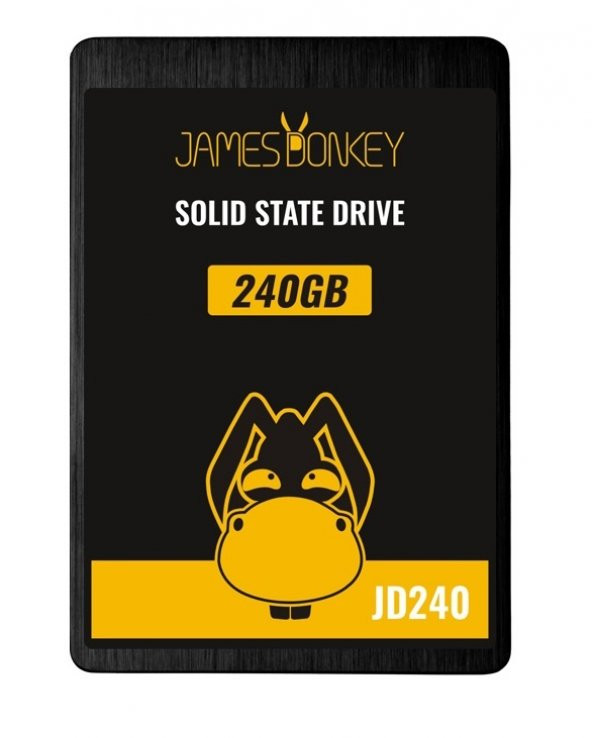 James Donkey JD240 240GB 3D Nand 2.5" 560MB-500MB/sn SSD Disk - 3 Yıl Birebir Değişim Garantisi - 3