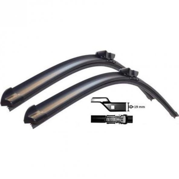 PEUGEOT 208   ÖN SİLECEK  TAKIM.  (  65CM /40CM   )