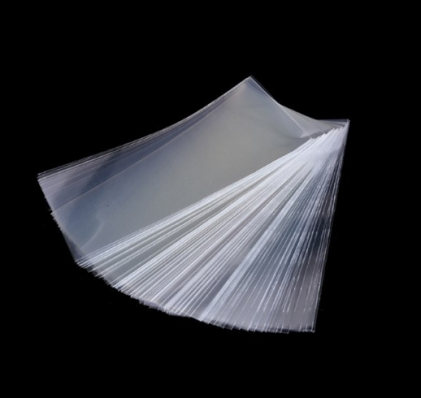 100 Adet Plastik Şeffaf Kağıt Para Koruyucu Zarf - Banknot Poşeti - 2