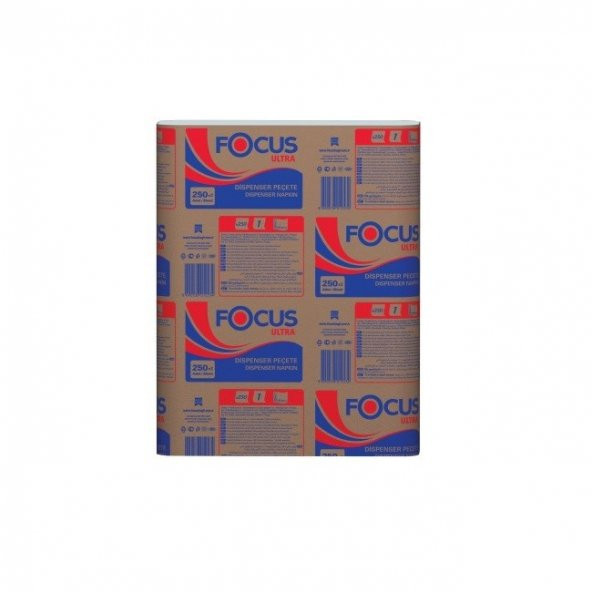 Focus Ultra Dispenser Peçete 24x26.5 Cm 250li 18 Paket 4500lü