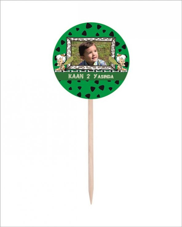 Kişiye Özel Bam Bam Doğum Günü Parti Seti (Midi) - 3