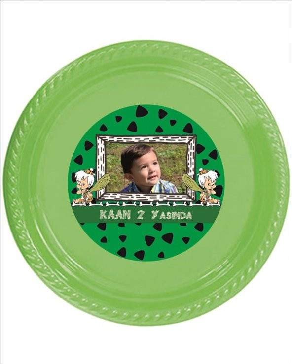 Kişiye Özel Bam Bam Doğum Günü Parti Seti (Midi) - 6