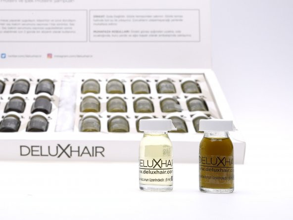 Deluxhair Redensyl (R) ve Keratin içeren Bitkisel Saç Çıkarma Bakım Serumu 2 Aylık Set Delux Hair Serum + 1 Adet Titanyum Derma Roller System 540 İğne 0,5 mm 1. Kalite Masaj Aleti RoHs CE Kalite belgeli dermoroller -1 adet - 3