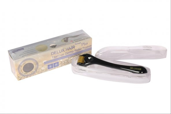 Deluxhair Redensyl (R) ve Keratin içeren Bitkisel Saç Çıkarma Bakım Serumu 2 Aylık Set Delux Hair Serum + 1 Adet Titanyum Derma Roller System 540 İğne 0,5 mm 1. Kalite Masaj Aleti RoHs CE Kalite belgeli dermoroller -1 adet - 13