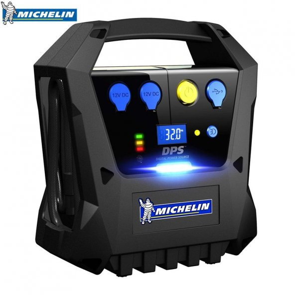Michelin MC12267 12Volt Şarjlı 120 PSI Dijital Basınç Göstergeli