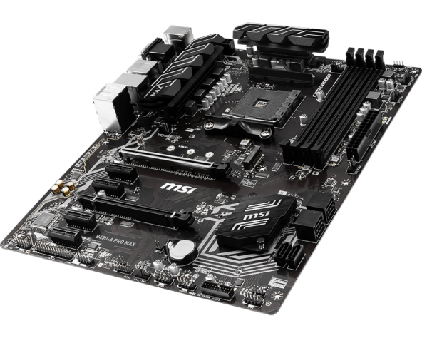 MSI B450-A PRO MAX AM4 DDR4 3466(OC) VGA DVI HDMI M.2 USB3.1 ATX - 3
