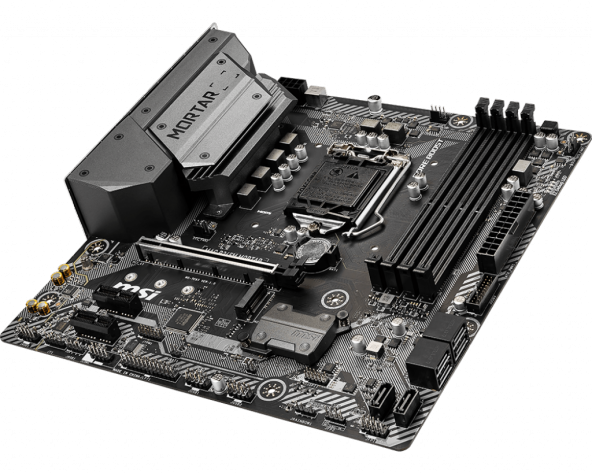 MSI MAG B365M MORTAR SOKET 1151 DDR4 2666 HDMI M.2 USB3.1 COM+LPT - 3