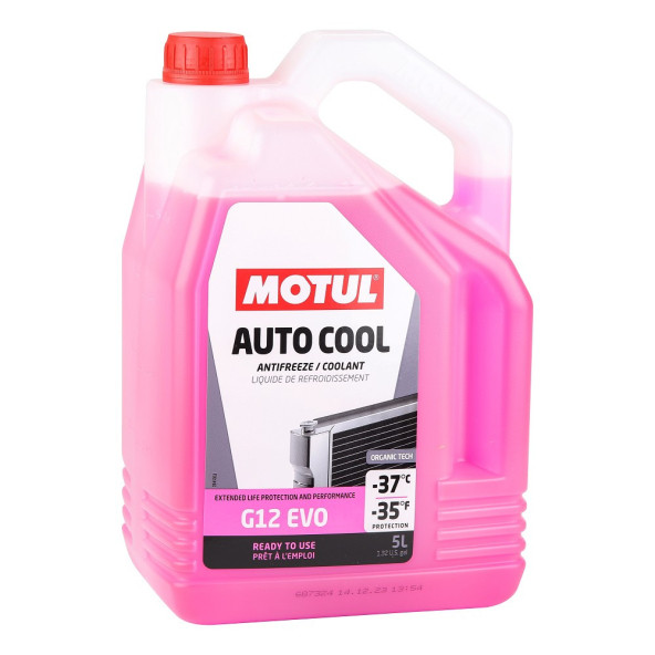 Motul Auto Cool G12 EVO Pembe Antifriz 5 Lt