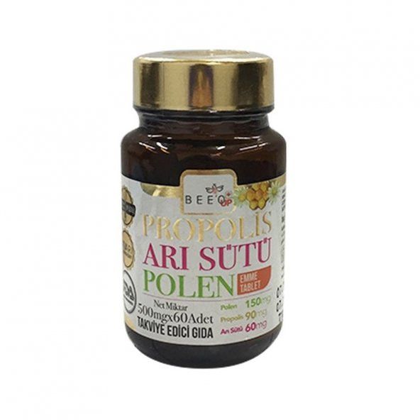 Beeo Up Propolis Arı Sütü Polen Çocuk 60 Çiğneme Tableti - 1