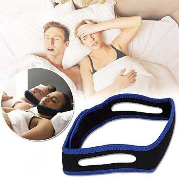 Çene Kemeri Bandı Horlama Protezi Anti Horlama Önleyici Horlama Bandı Yastığı Kemeri Maskesi - Resim 3