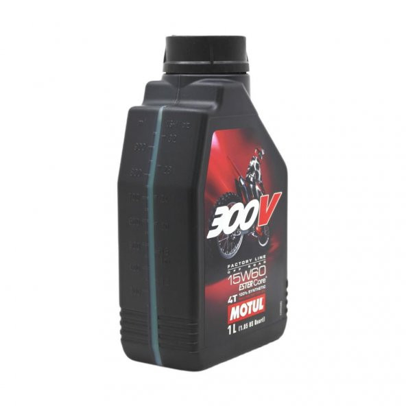 Motul 300V FL 15W-60 4T 1 Lt 4 Zamanlı Motosiklet Motor Yağı (2 Adet) - 2