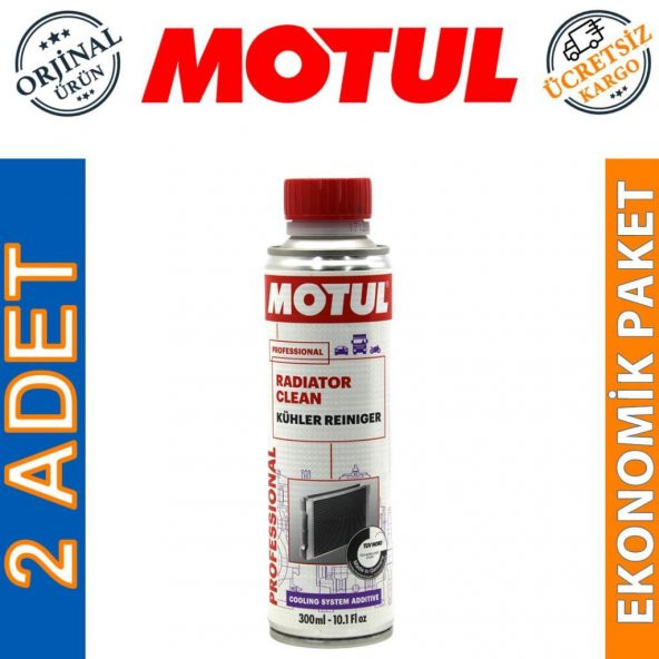 Motul Radiator Clean 300 ML Radyatör Sistem Temizleyici (2 Adet)