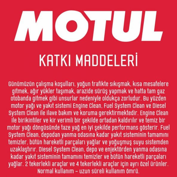 Motul Engine Oil Stop Leak 300 ML Motor Yağ Sızıntı Önleyici (12 Adet) - 3
