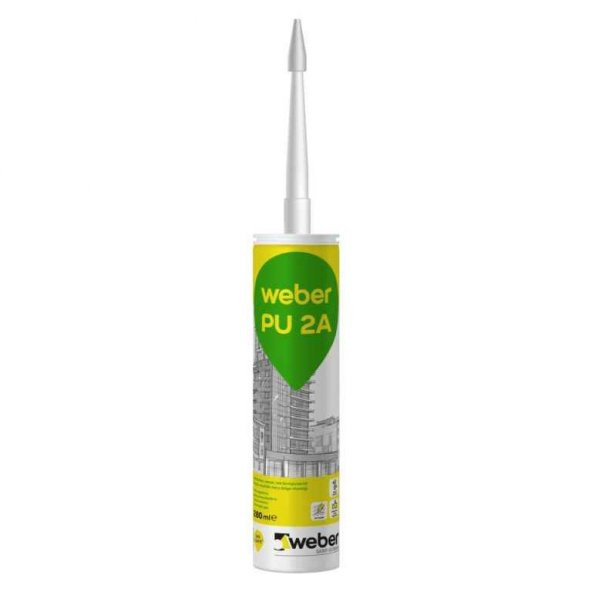 MASTİK PU 2 A BEYAZ  WEBER 280 ML - 1