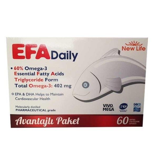 NewLife Efa Daily 60 Kapsül Avantajlı Paket