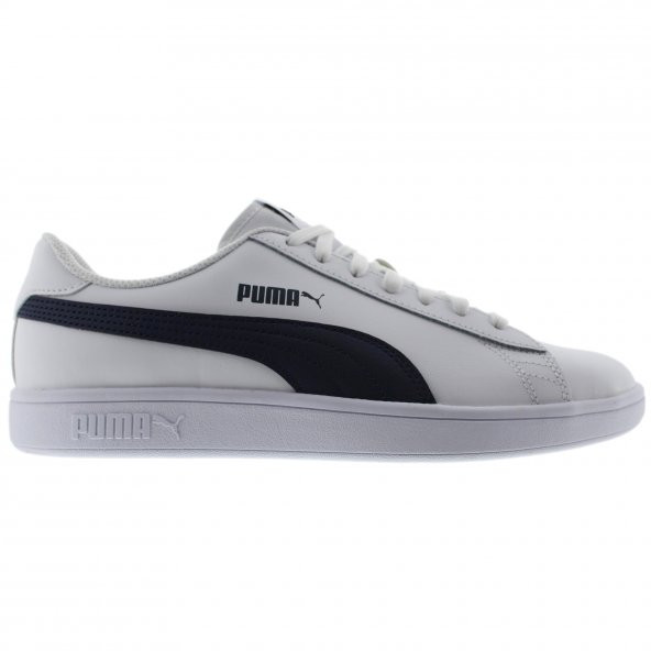 Puma Smash V2 L 365215 Günlük Erkek Spor Ayakkabı Beyaz - Lacivert
