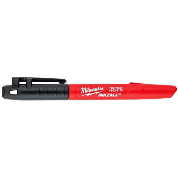 Milwaukee T48223100 Ağır Hizmet Tipi Inkzall™ İşaretleme Kalemi İnce Uçlu 1mm Siyah